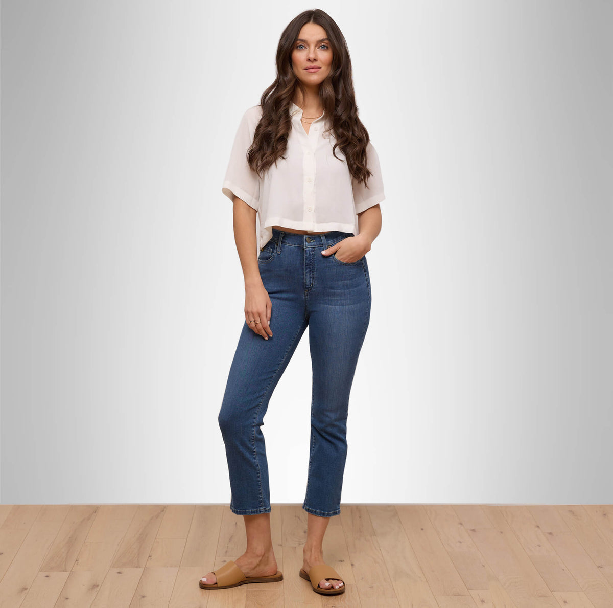 Jeans Emily - Coupe étroite et taille classique - YOGA Jeans &amp; KSL
