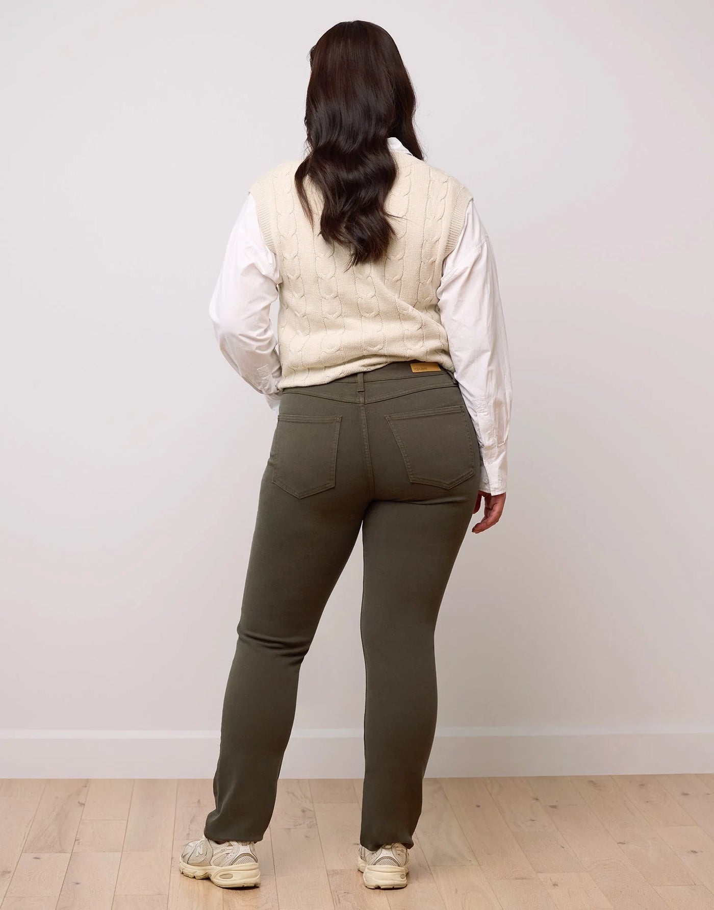 Jeans Emily coupe ajustée - Forêt- Yoga Jeans