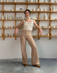 Jeans Lily coupe très évasée - Pampas - Yoga Jeans