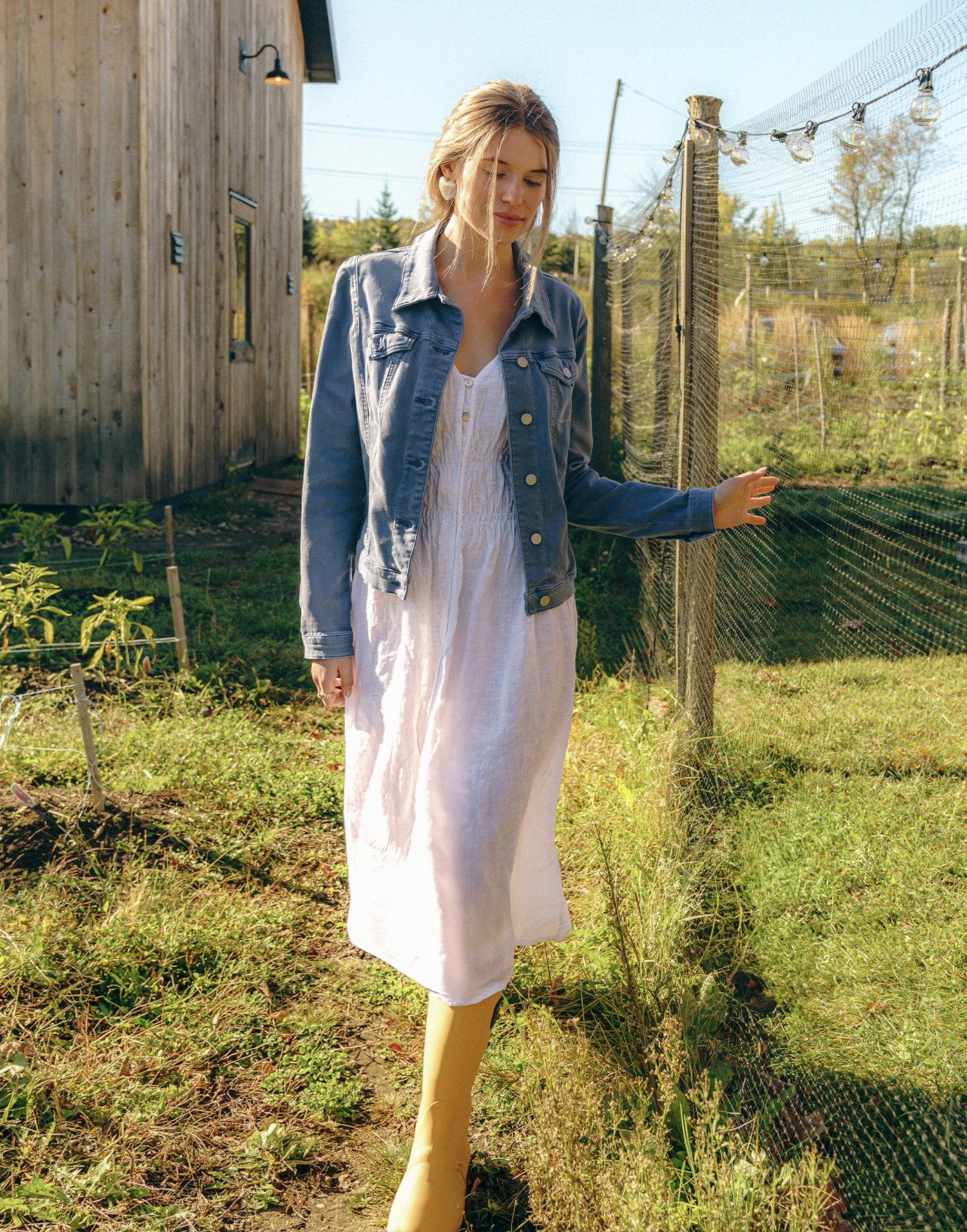 Veste de denim Paradise blue - Yoga Jeans