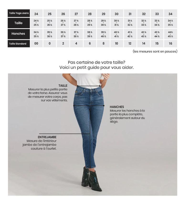 Jeans Emily coupe évasée - Beach Grass - Yoga Jeans