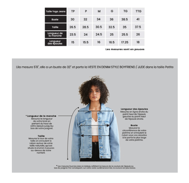 Veste de denim Paradise blue - Yoga Jeans