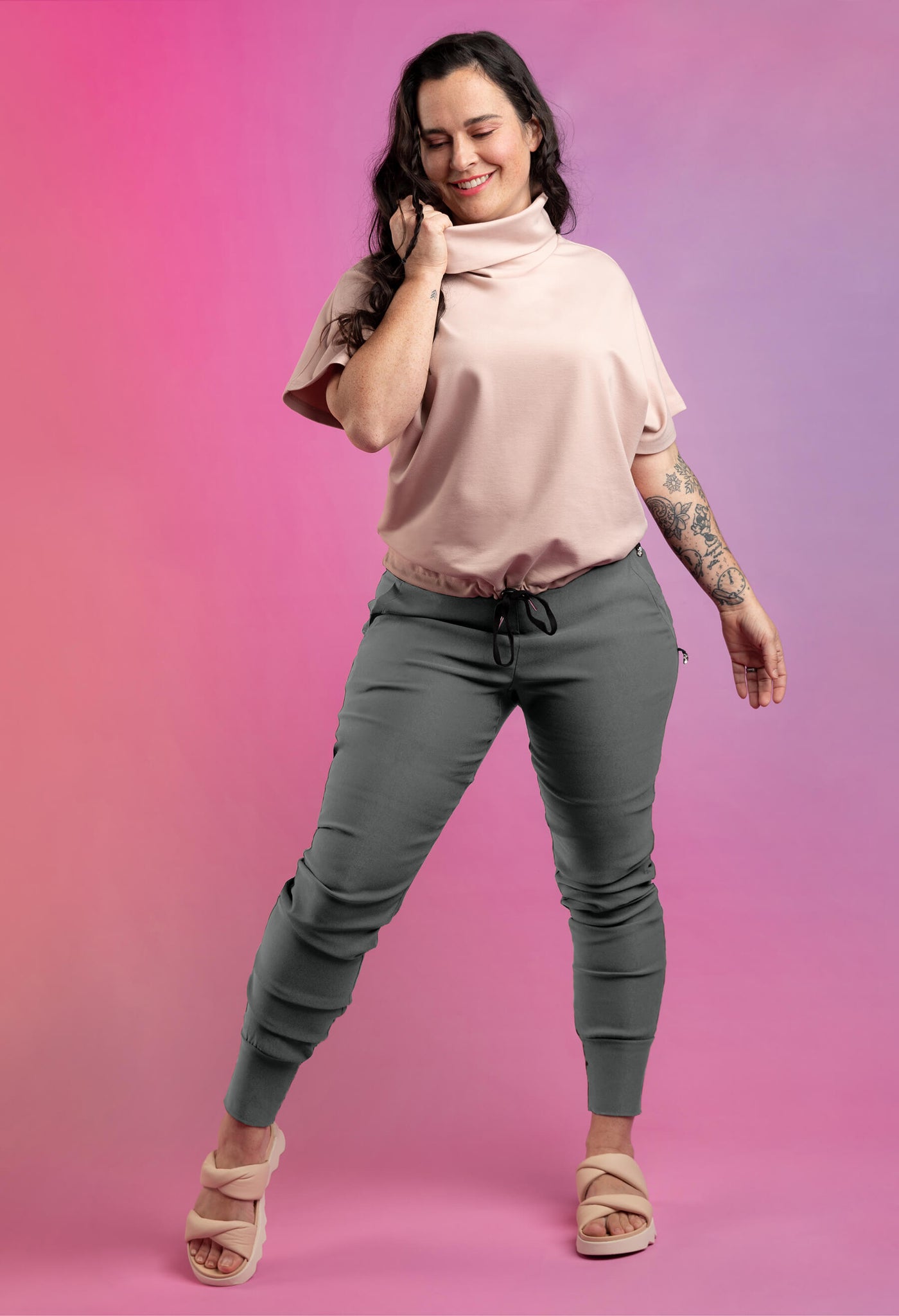 Sasha 2.0 - Pantalon confortable et décontracté à coupe semi-ajustée