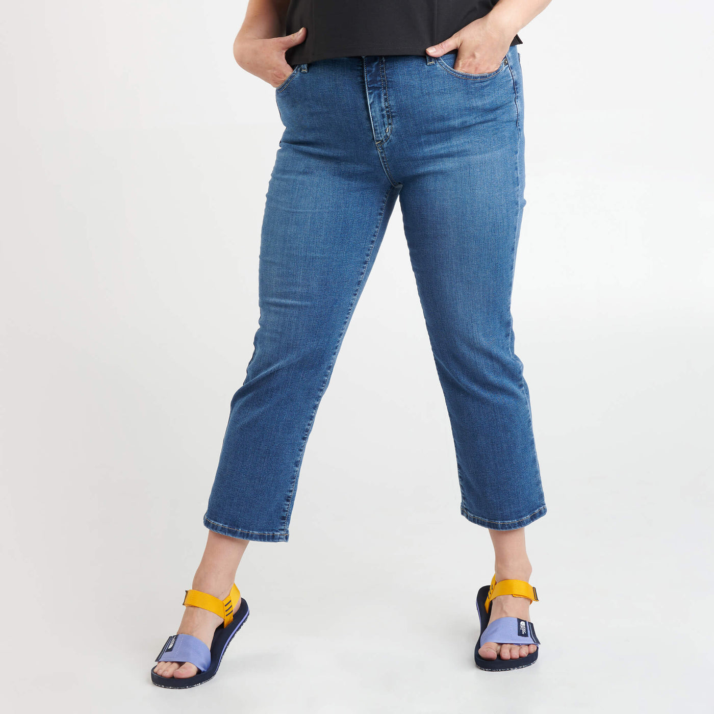Emily - Jeans Coupe étroite et taille classique - YOGA Jeans & KSL