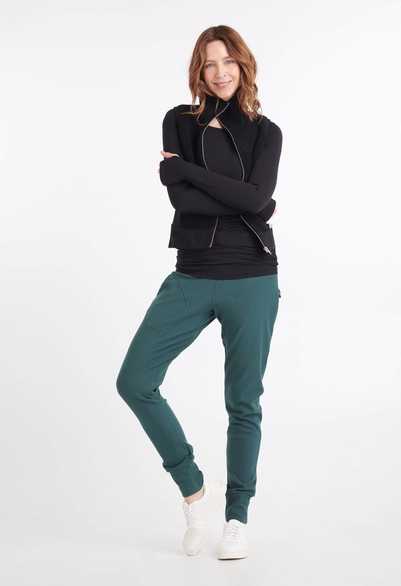 Johanne - Pantalon ultra doux à coupe semi-ajustée