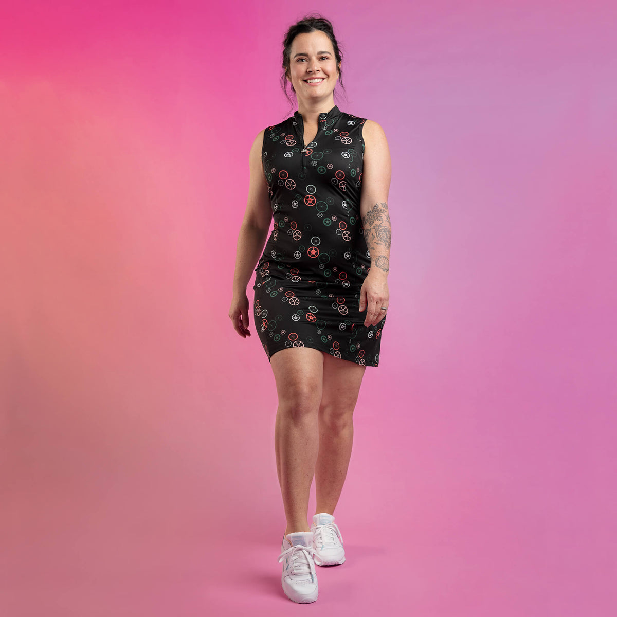 Robe de vélo courte sans manches - Louysa Collection LOVELO