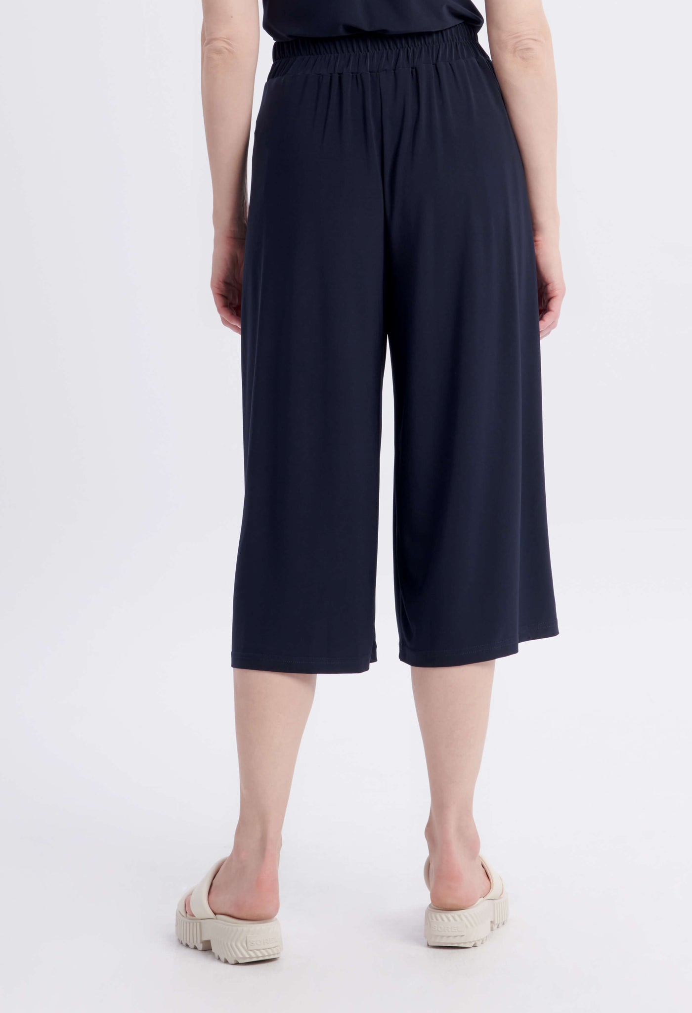 Polly -  Pantalon à jambe large et ceinture