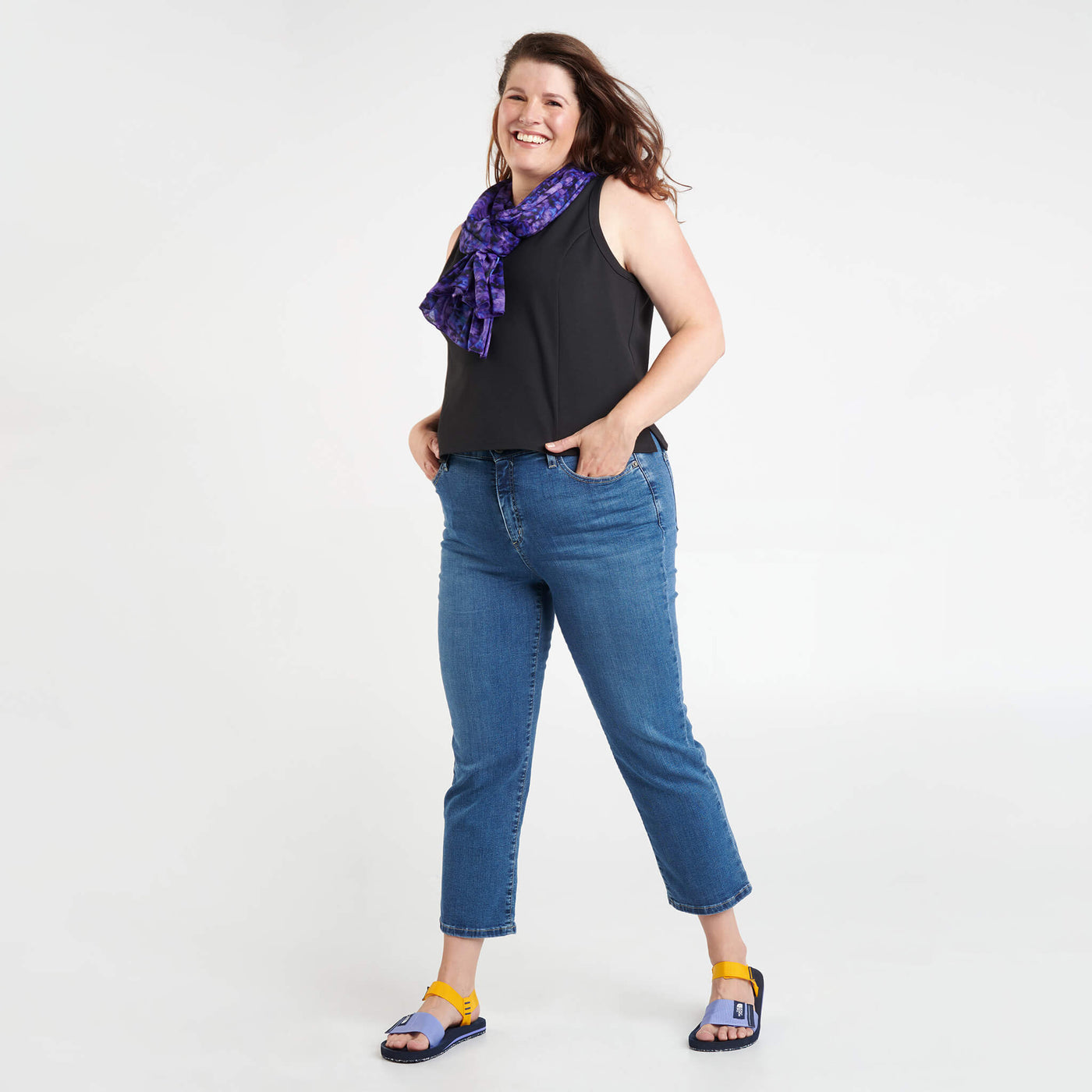 Emily - Jeans Coupe étroite et taille classique - YOGA Jeans & KSL