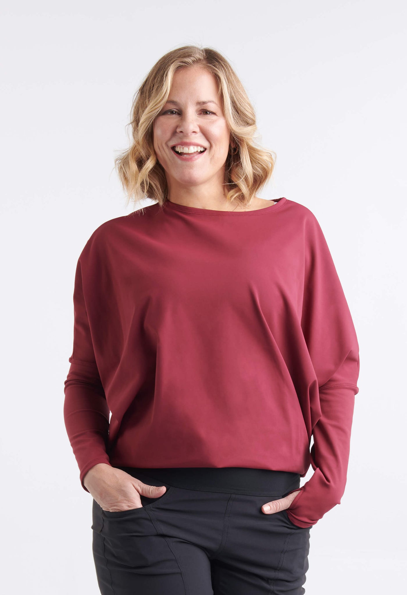Rosalie - Chandail ample à manches dolman