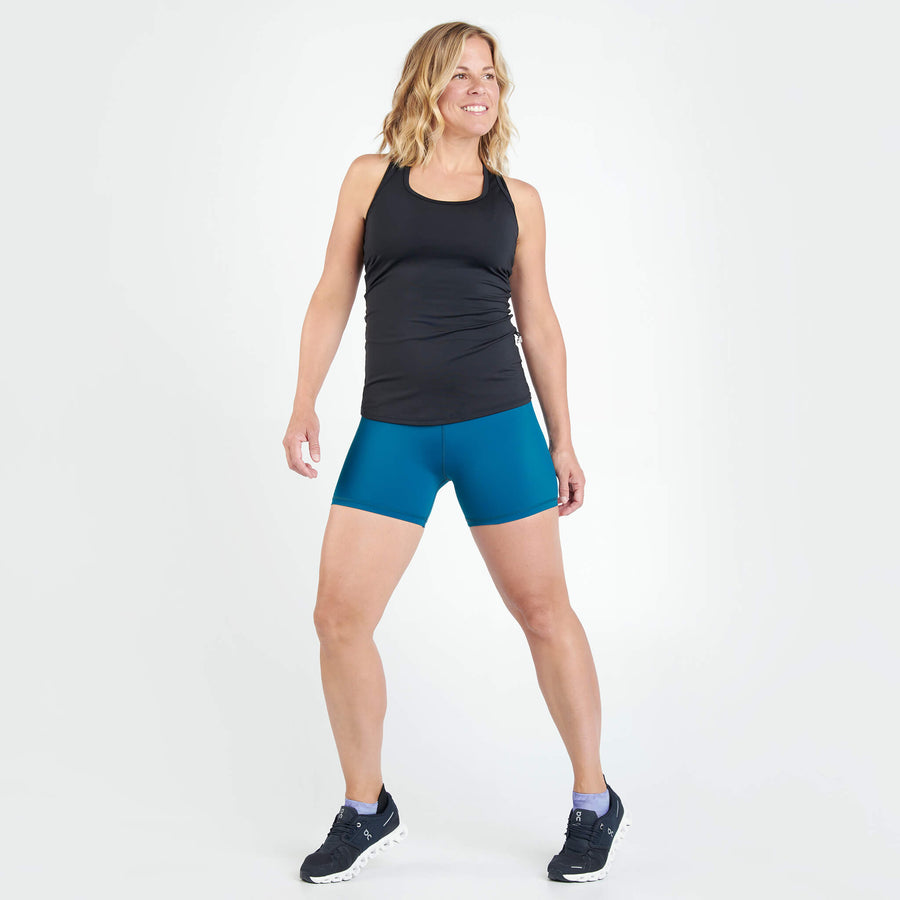 Vilaine - Short gainant style cuissard à taille haute