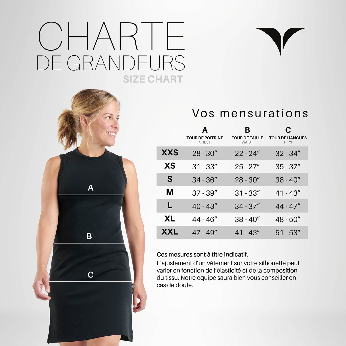 Jackie - Camisole à encolure ronde et dos nageur avec détails féminins