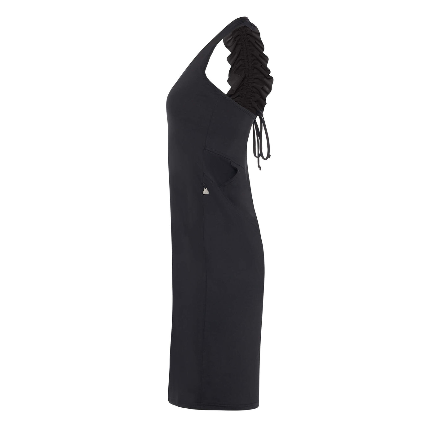 Joëlle - Robe sans manches à encolure ronde et coupe droite