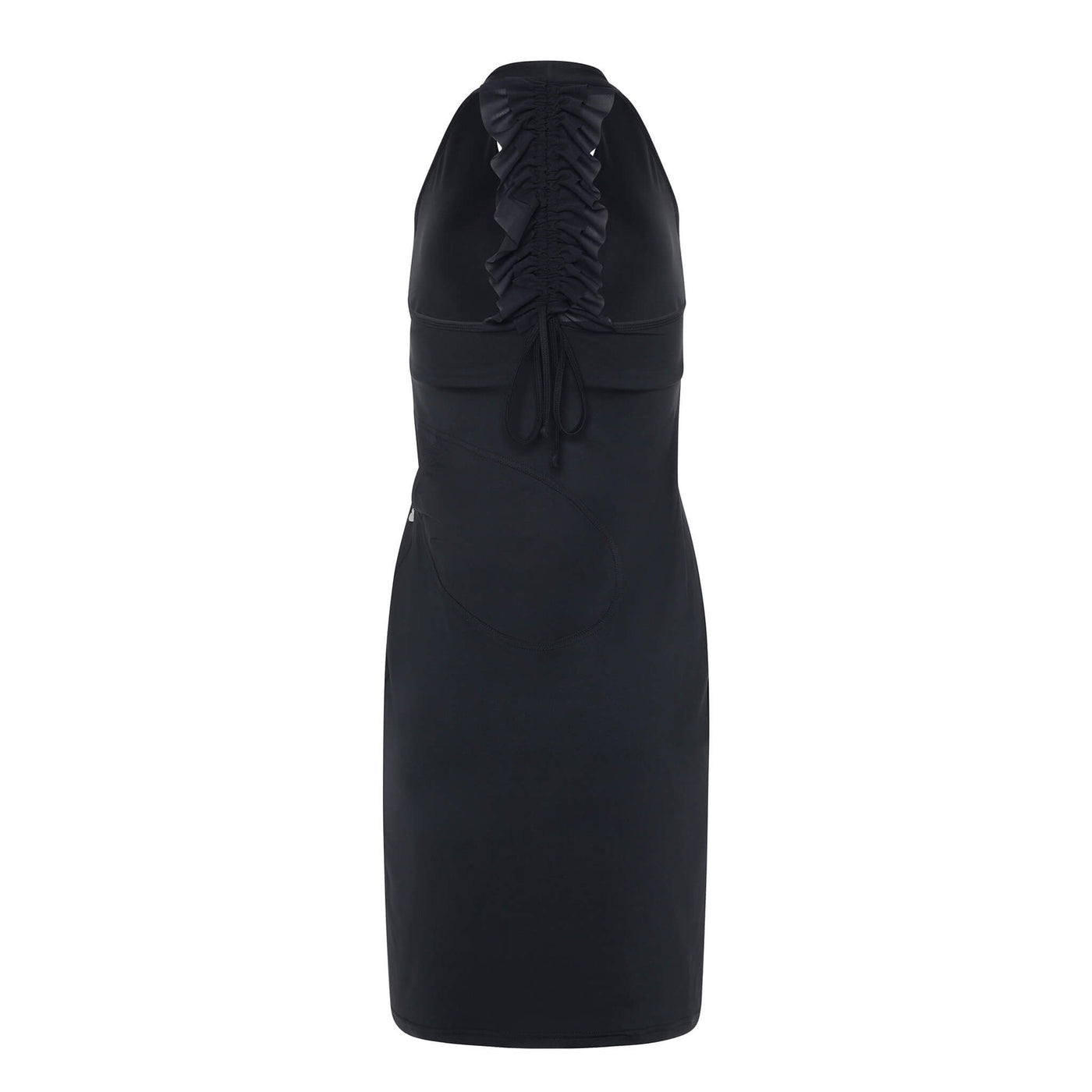 Joëlle - Robe sans manches à encolure ronde et coupe droite