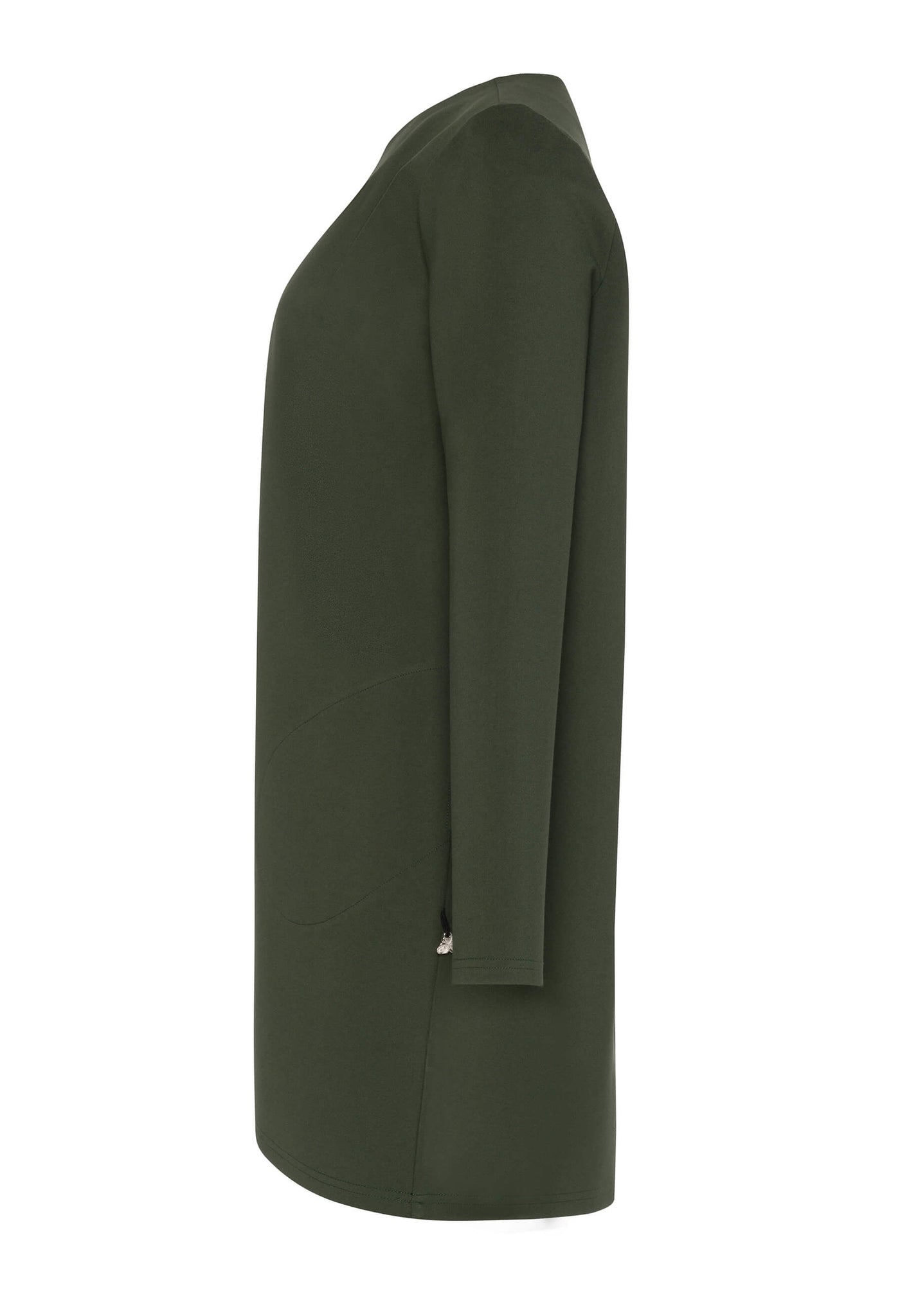 Juliana - Veste longue et élégante avec poches latérales