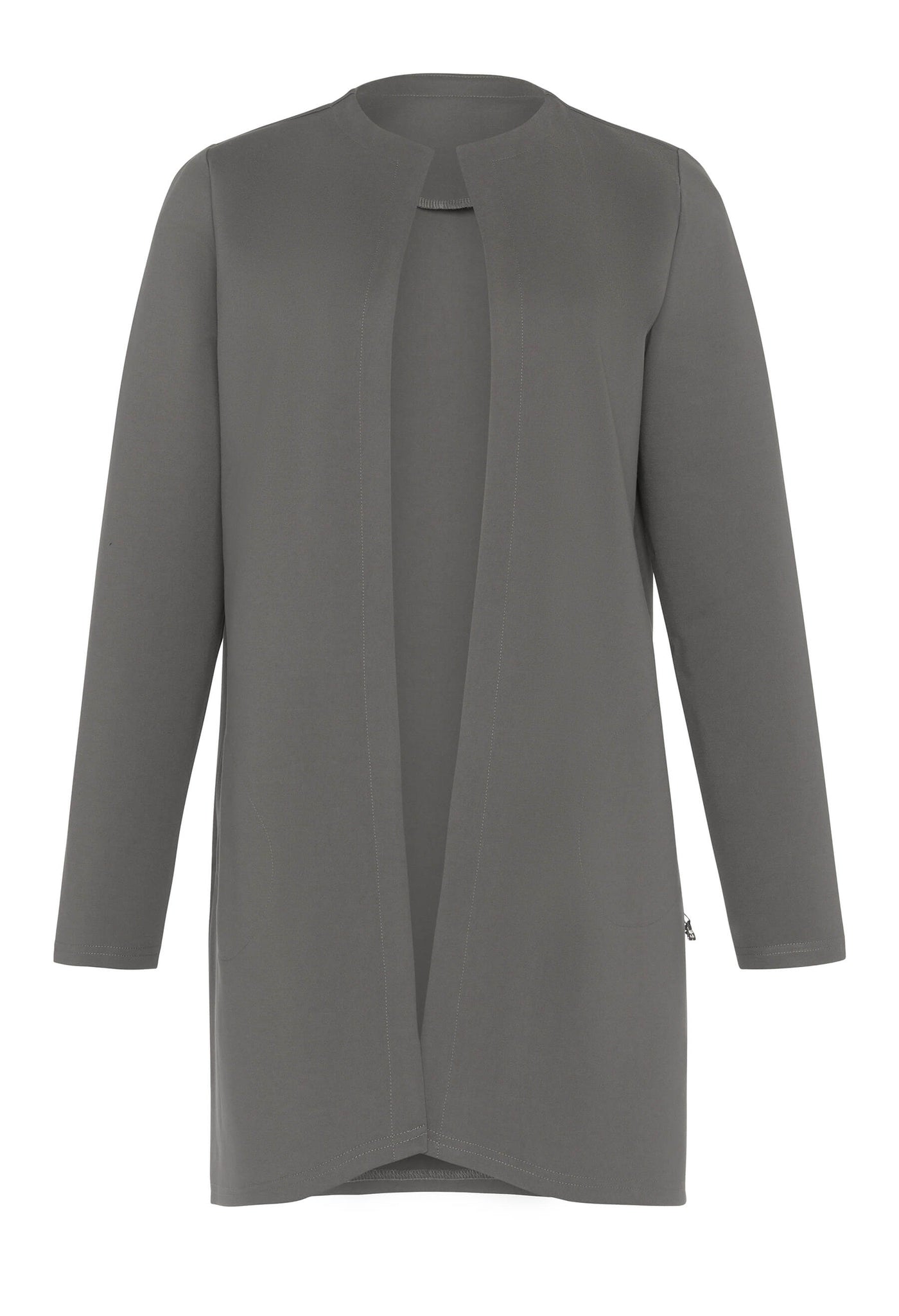 Juliana - Veste longue et élégante avec poches latérales