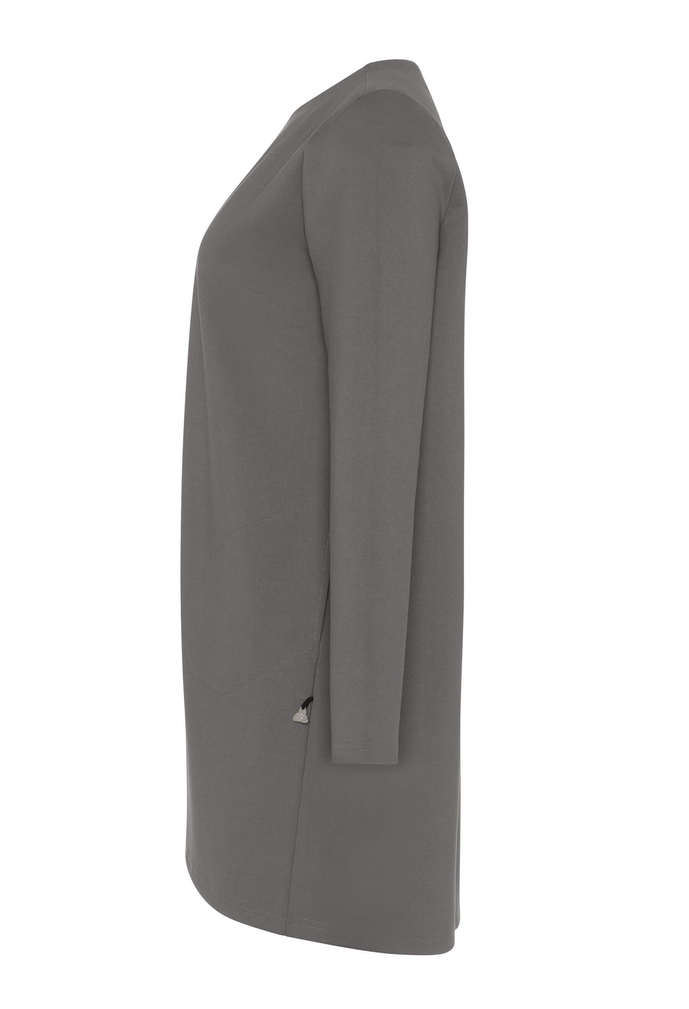 Juliana - Veste longue et élégante avec poches latérales