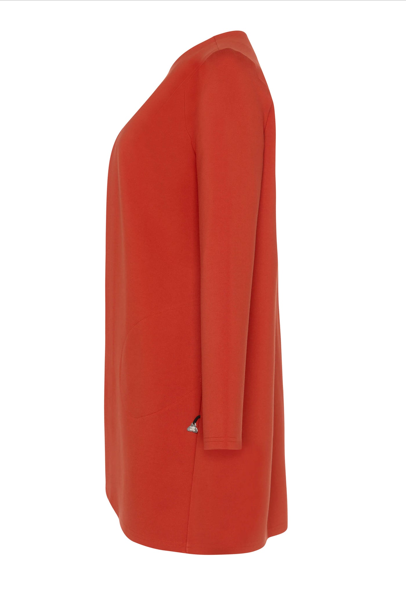 Juliana - Veste longue et élégante avec poches latérales