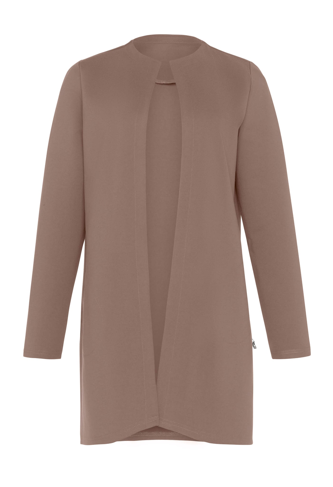 Juliana- Veste longue et élégante avec poches latérales