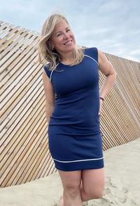 PRÉVENTE Lexia Nautique - Robe à manches très courtes
