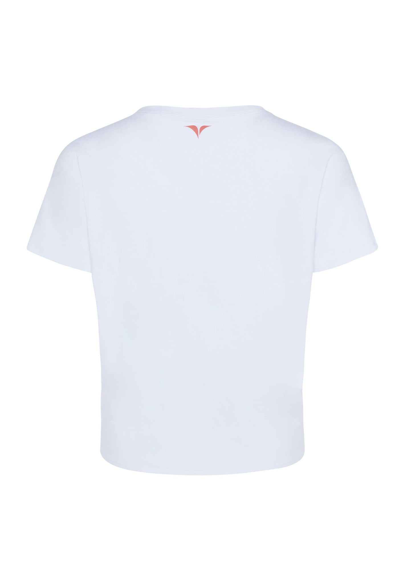 Noa - T-shirt imprimé et noué à l’avant blanc