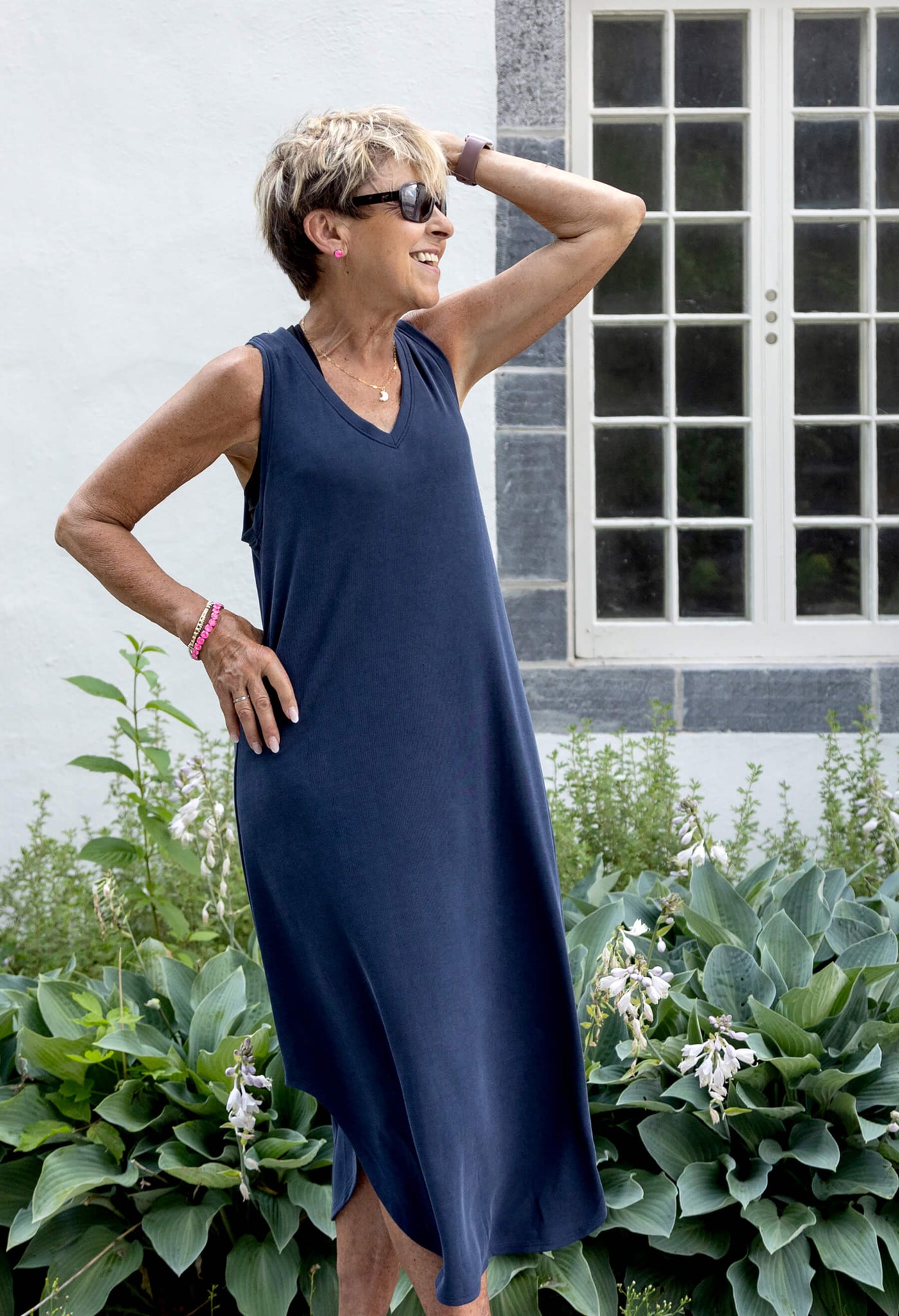 Piper - Robe longue sans manches