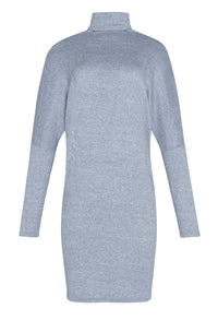 Vanessa - Robe longue à col roulé