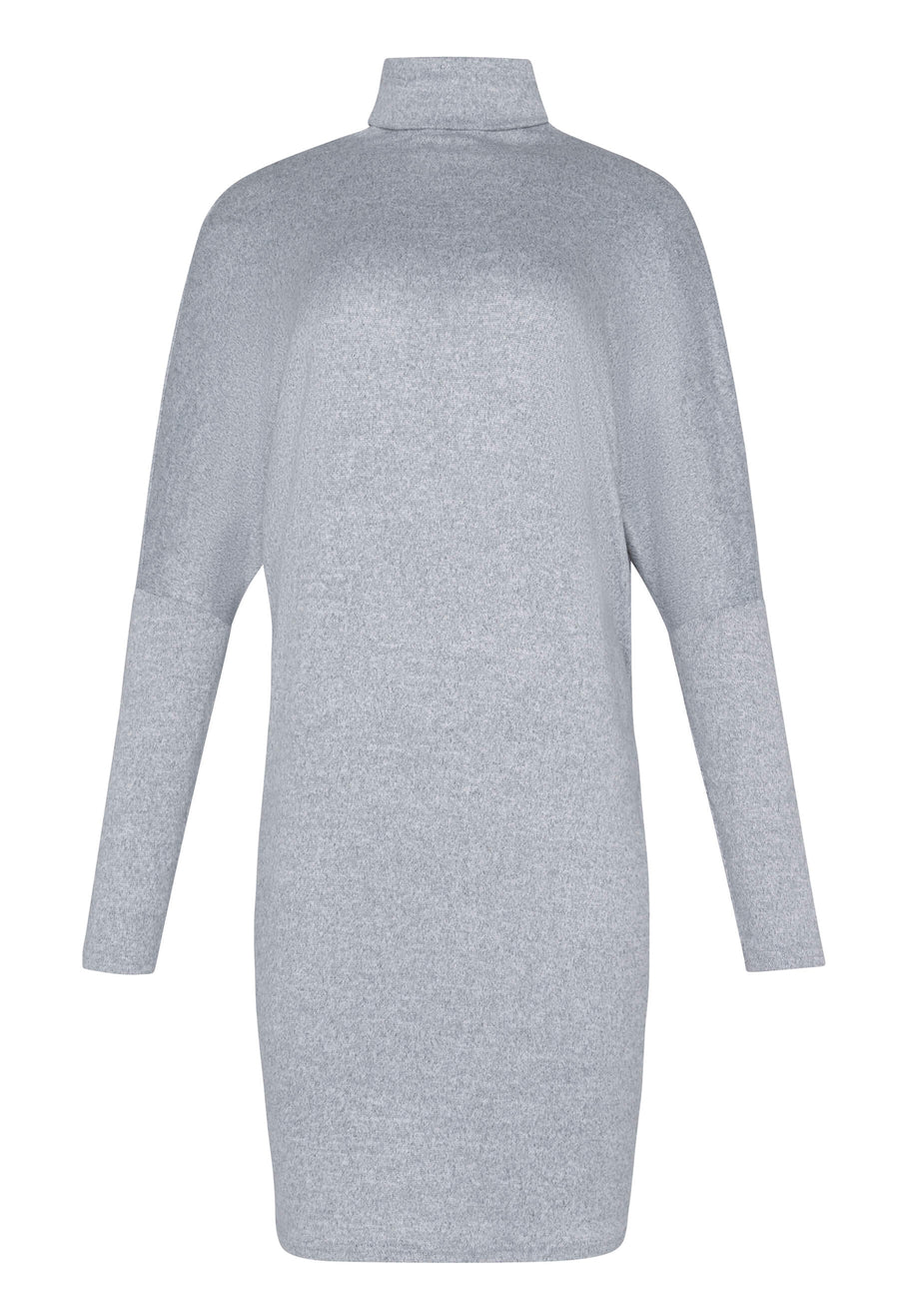 Vanessa - Robe longue à col roulé