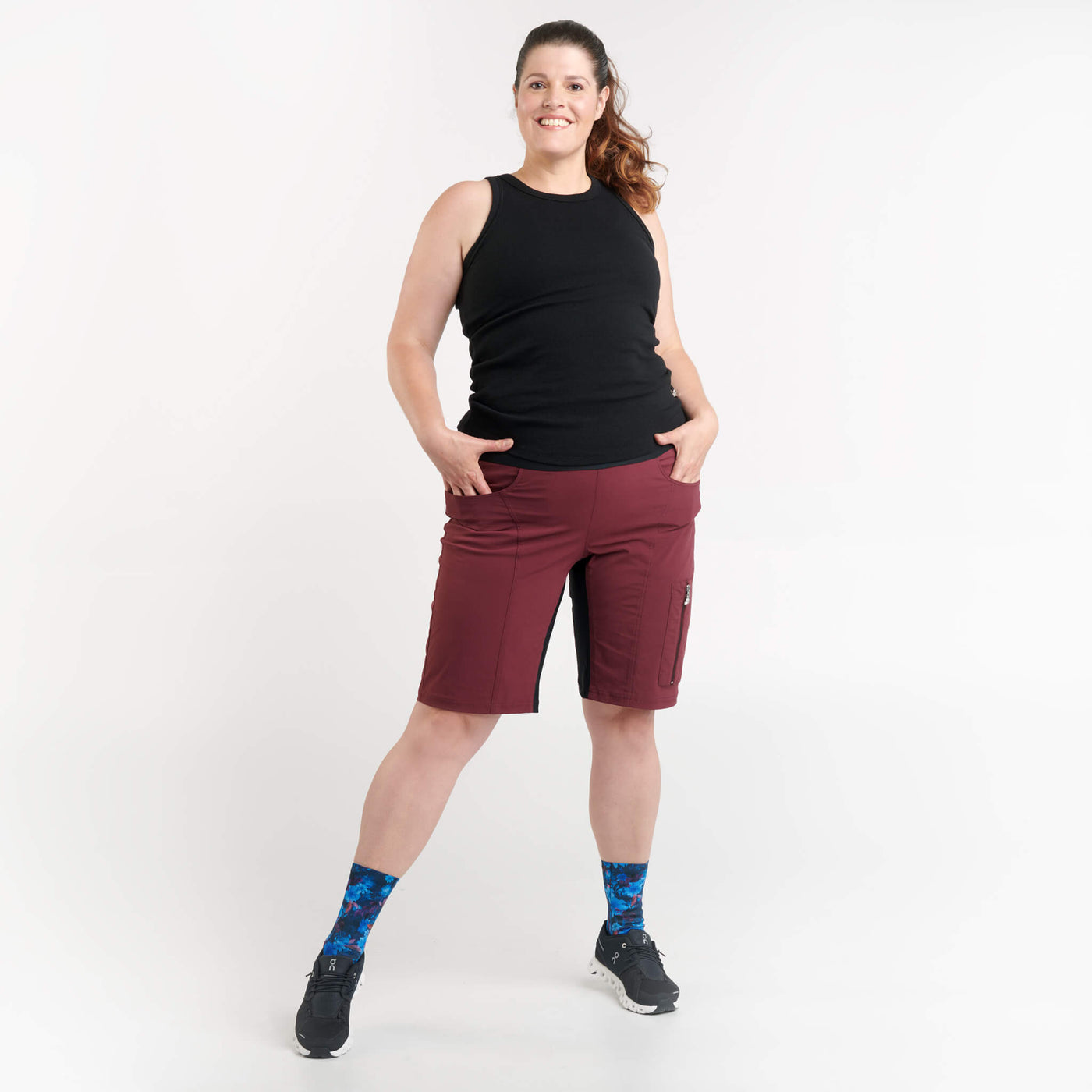 Marie-Belle - Short multisport à taille haute