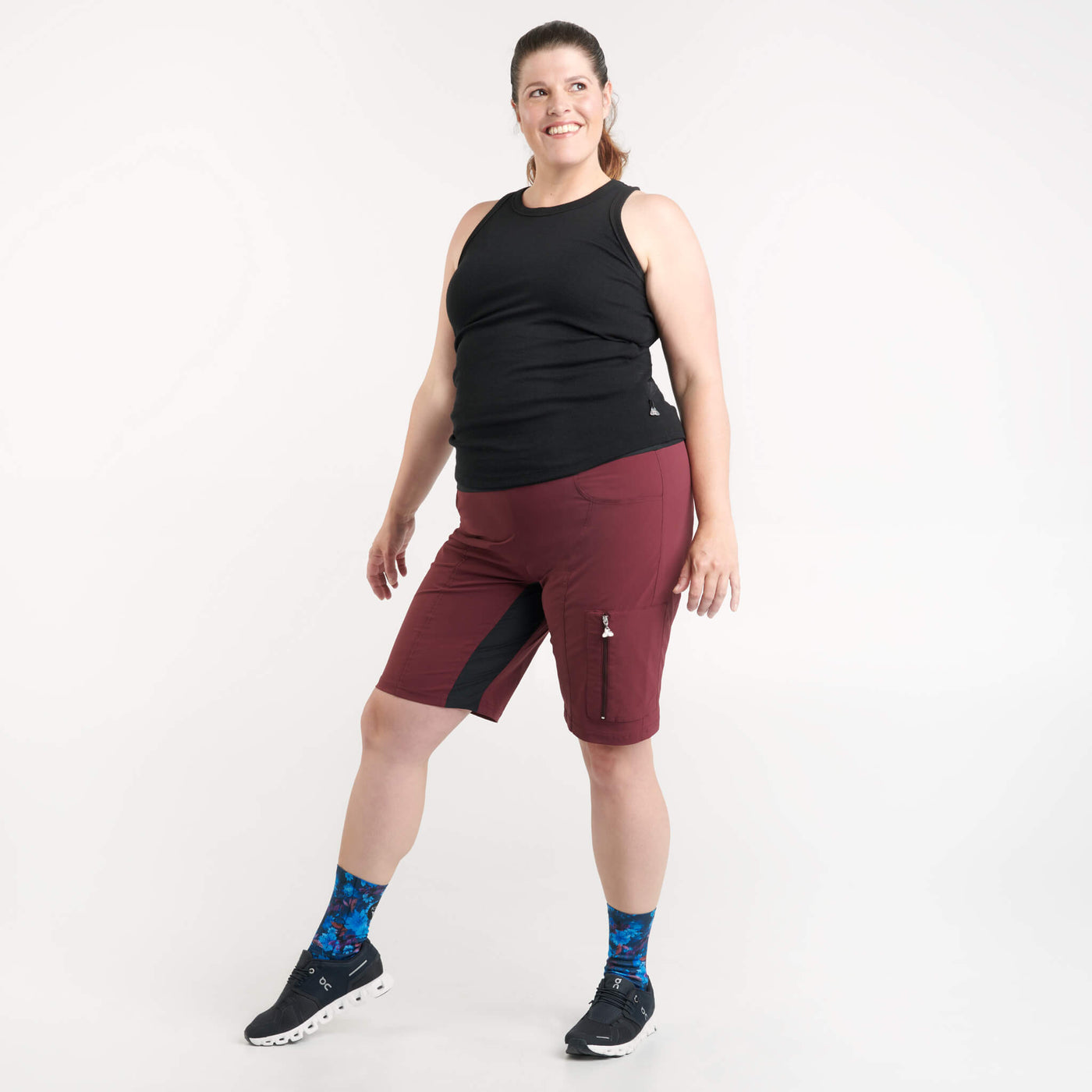 Marie-Belle - Short multisport à taille haute
