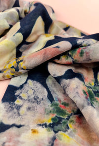 Foulard Nice - Transformable à motifs floraux
