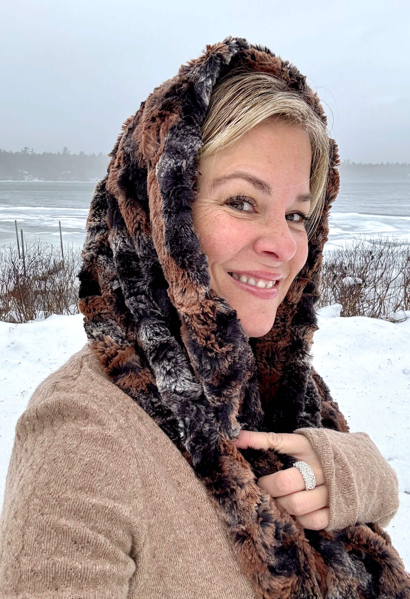 Foulard Peluche