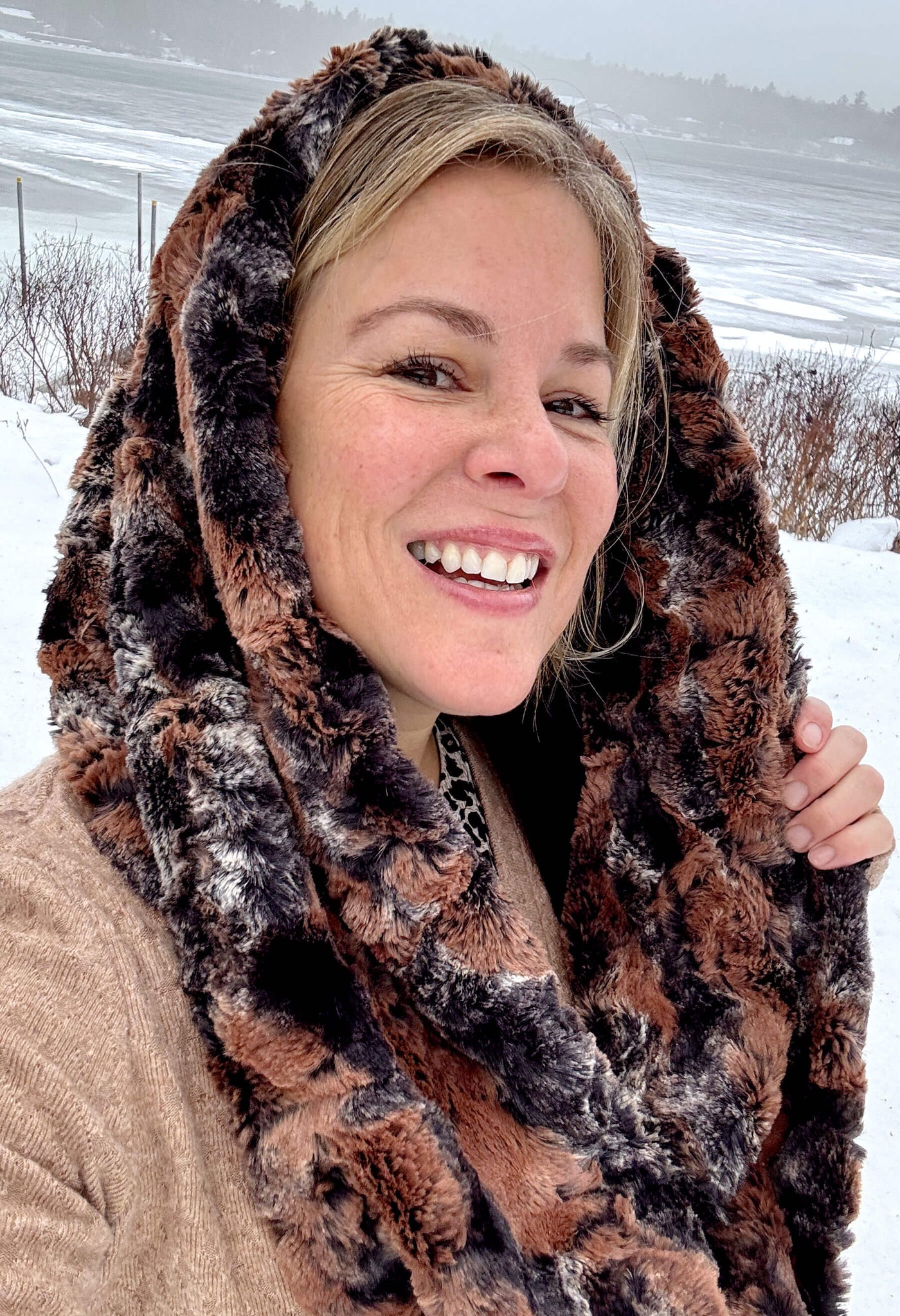 Foulard Peluche