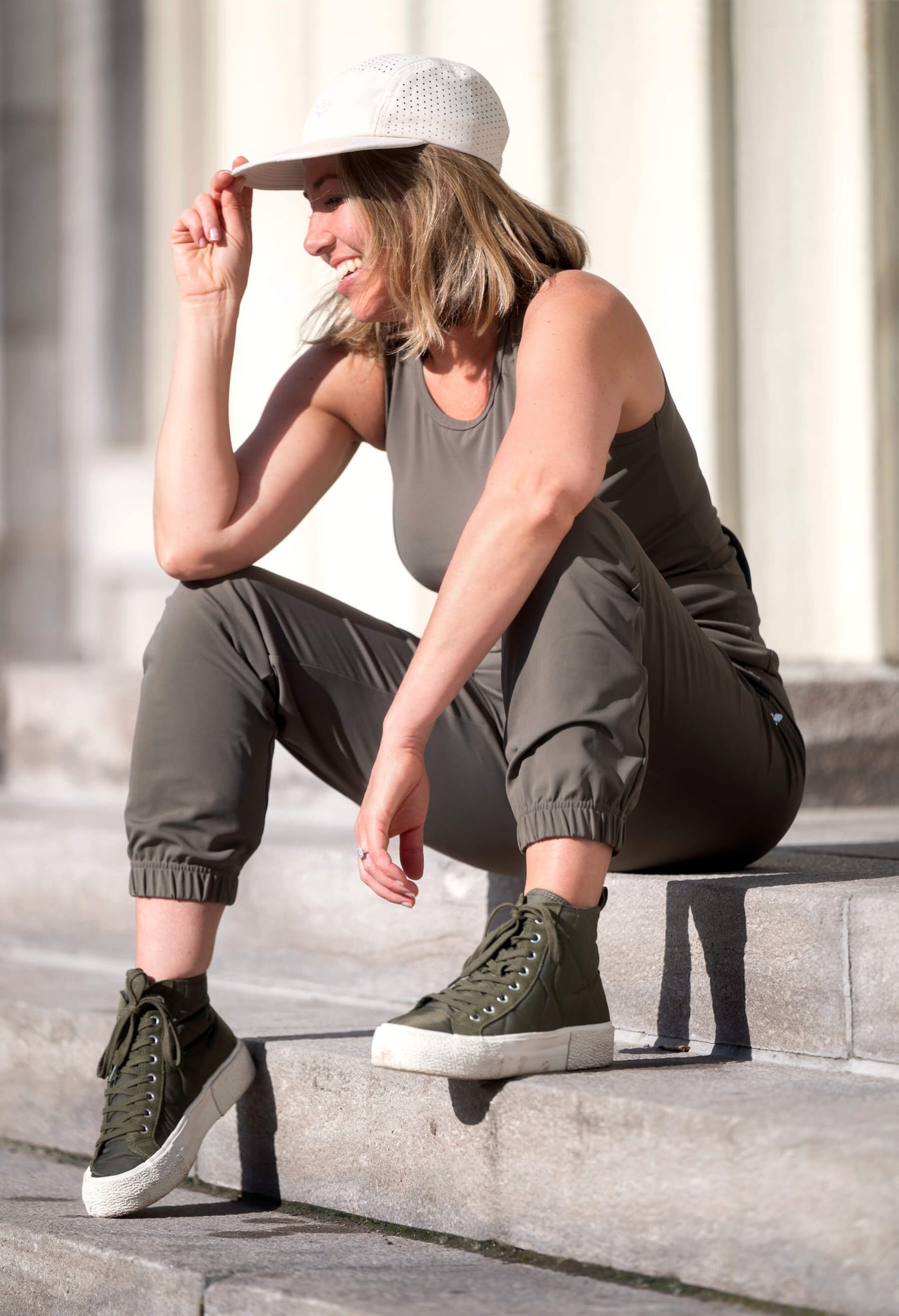 Alix - Pantalon avec taille élastique