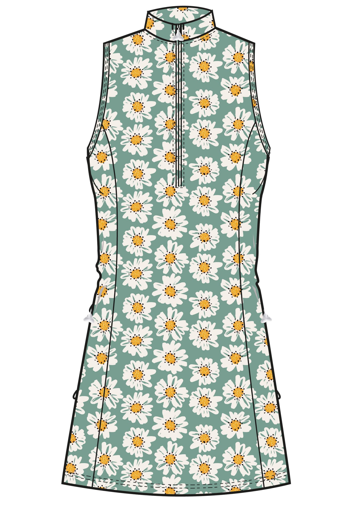 Louysa - Robe courte sans manches