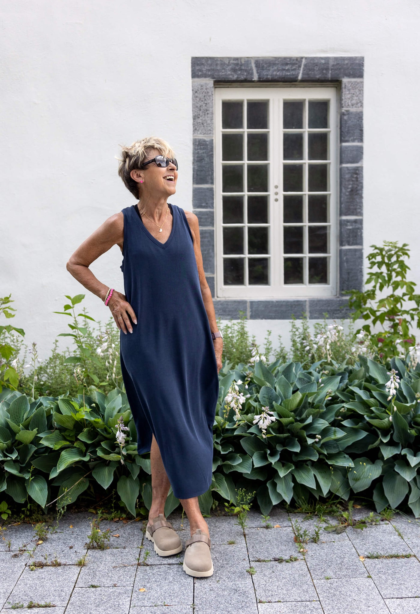 Piper - Robe longue sans manches