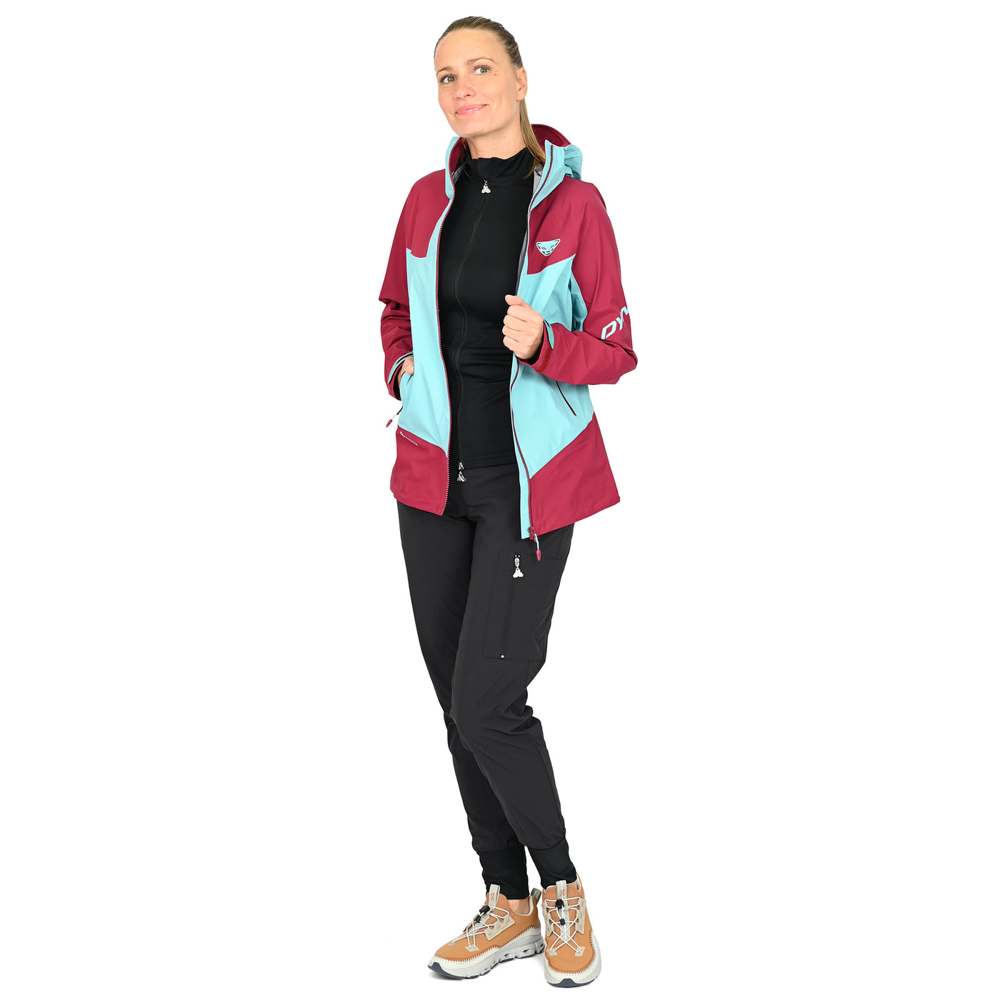 Manteau, Coquille Hybride, 'Radical Infinium', DYNAFIT, bordeau
