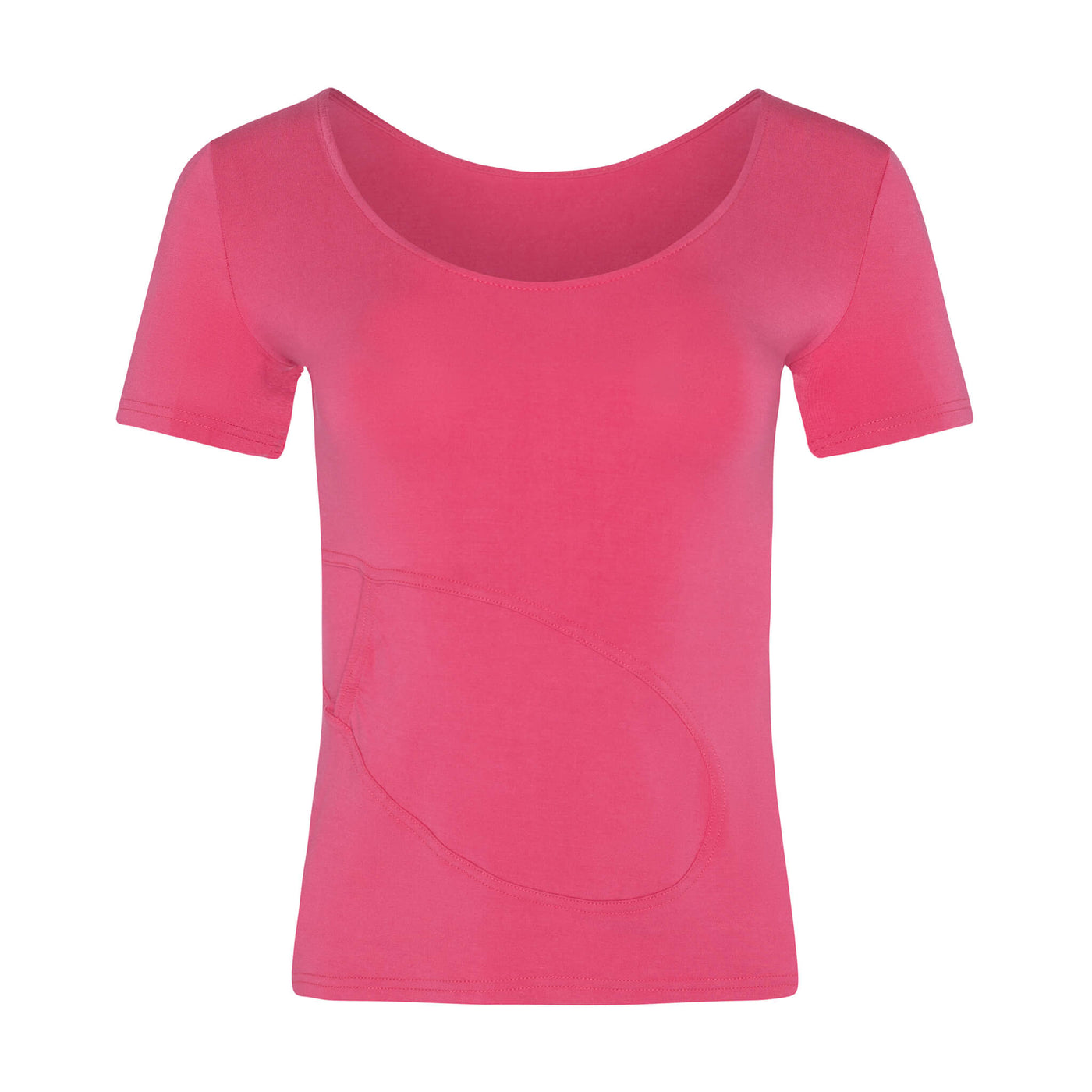 Chandail manches courtes Bella corail