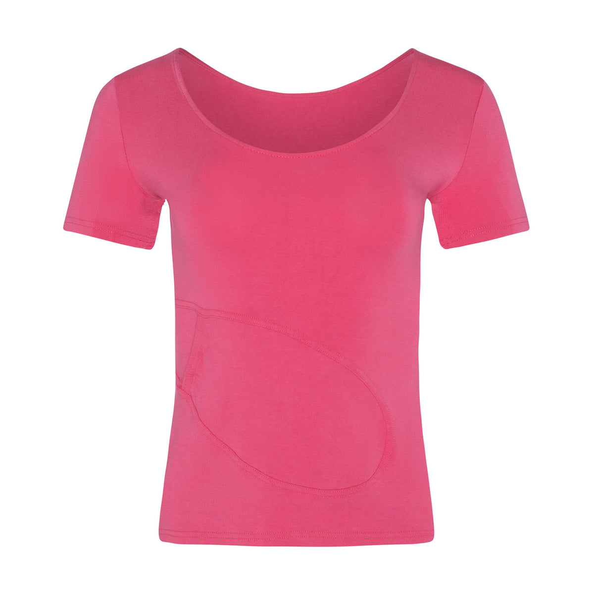 Chandail manches courtes Bella corail