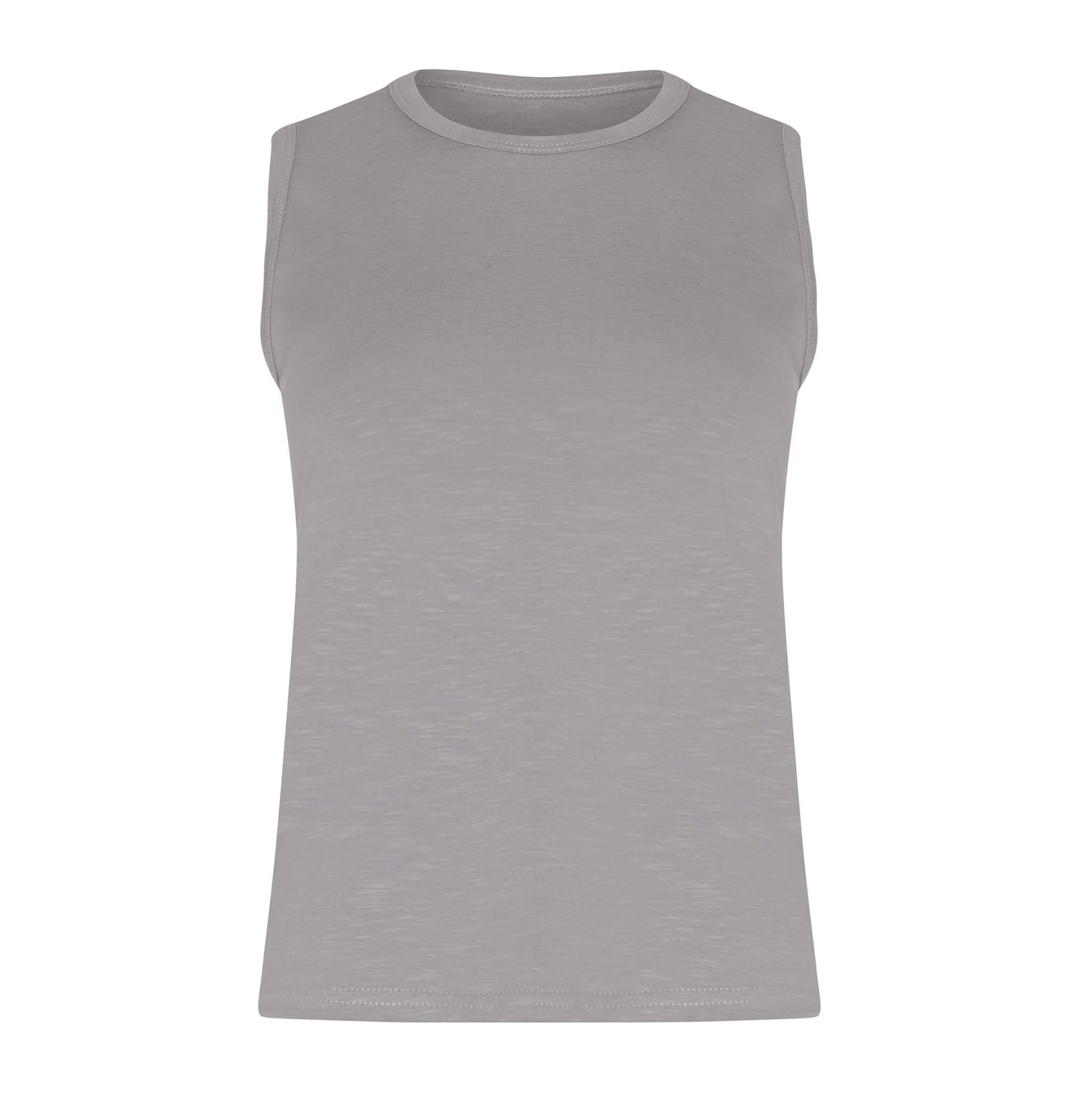 Naomi - Camisole basique courte à encolure ronde