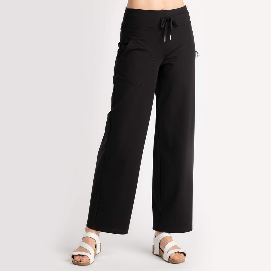 Pantalon Romy noir: une création québécoise signée KSL