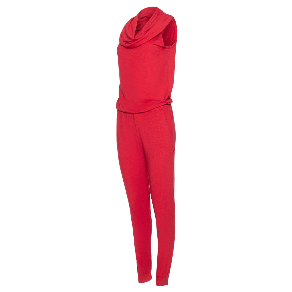 Combinaison one-piece Scarlette rouge: une création Québécoise signée KSL.