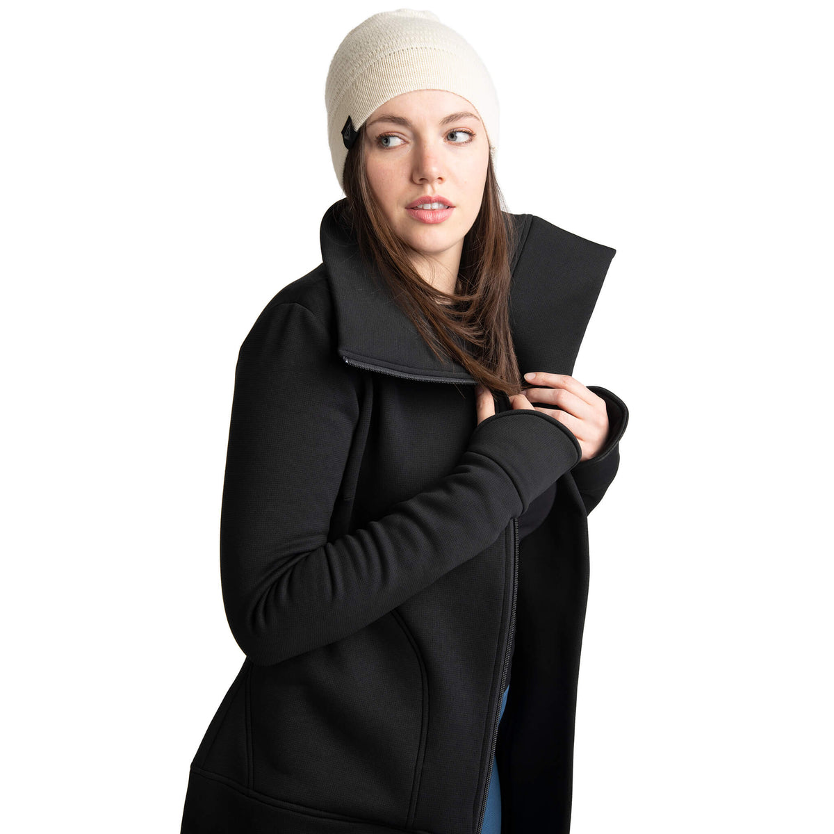 Veste Diana en Polar - Noir - par KSL