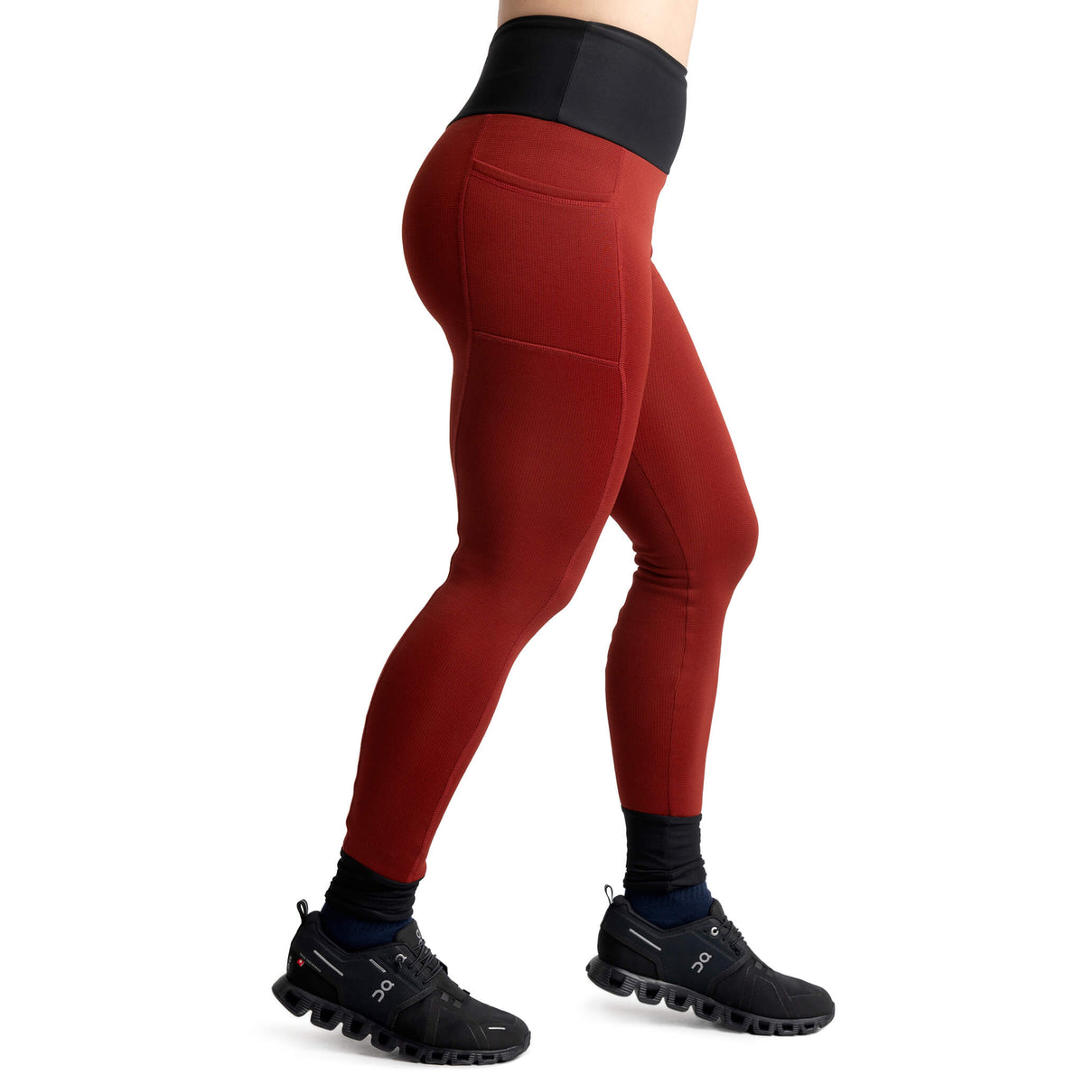 Legging doublé à taille haute - Boréal