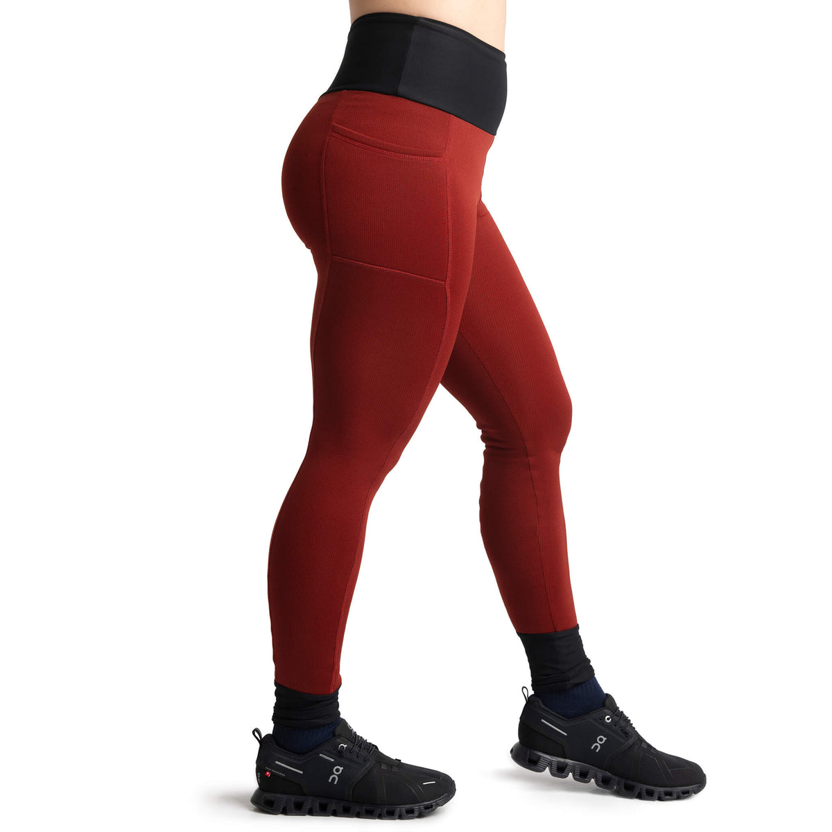 Legging doublé à taille haute - Boréal