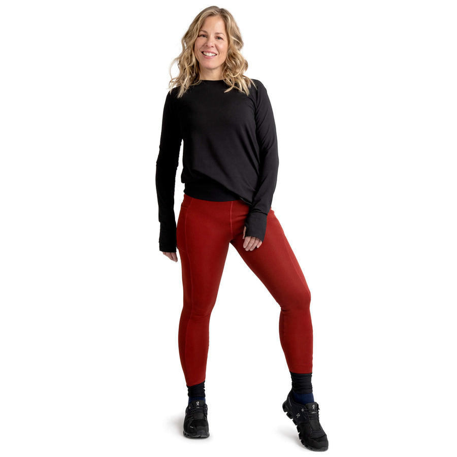 Boréal- Legging doublé à taille haute
