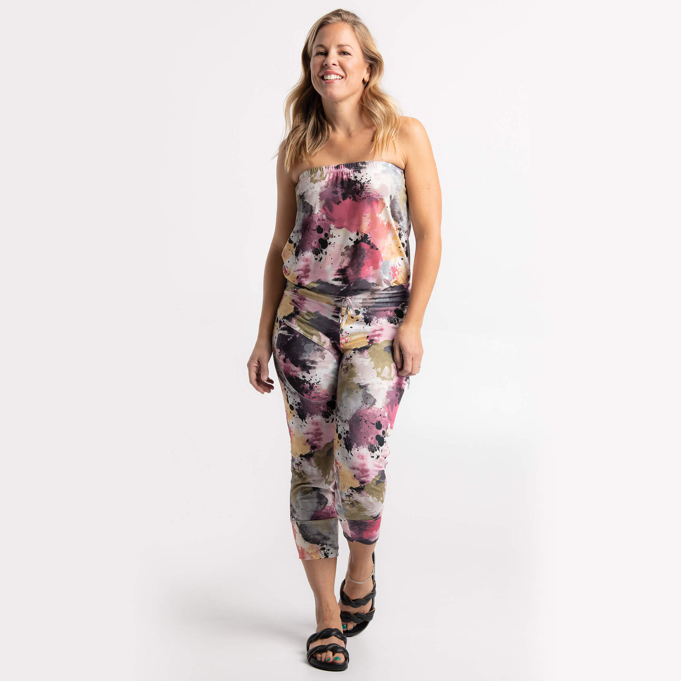 Bustier Maelis Créative et Pantalon Sélina Créative - Collection Voyage - Une création de KSL