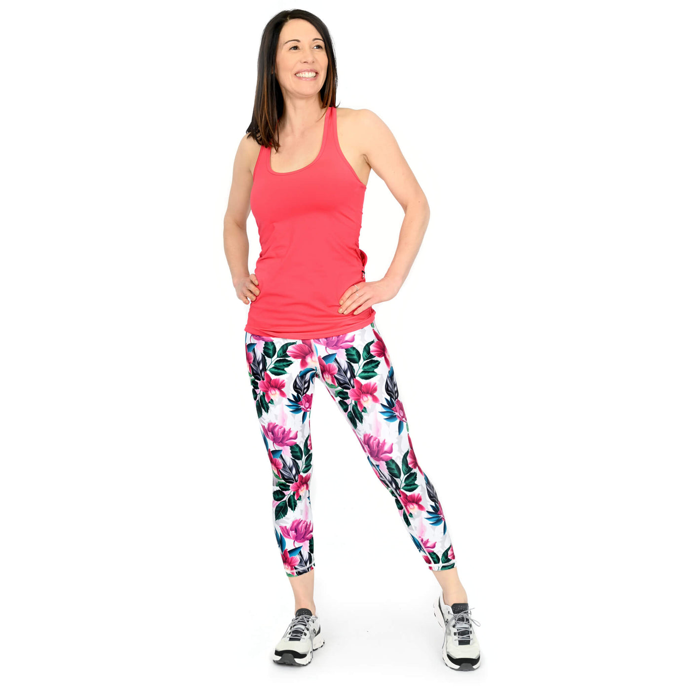 Angelina - Legging Capri Eco Orchidée
