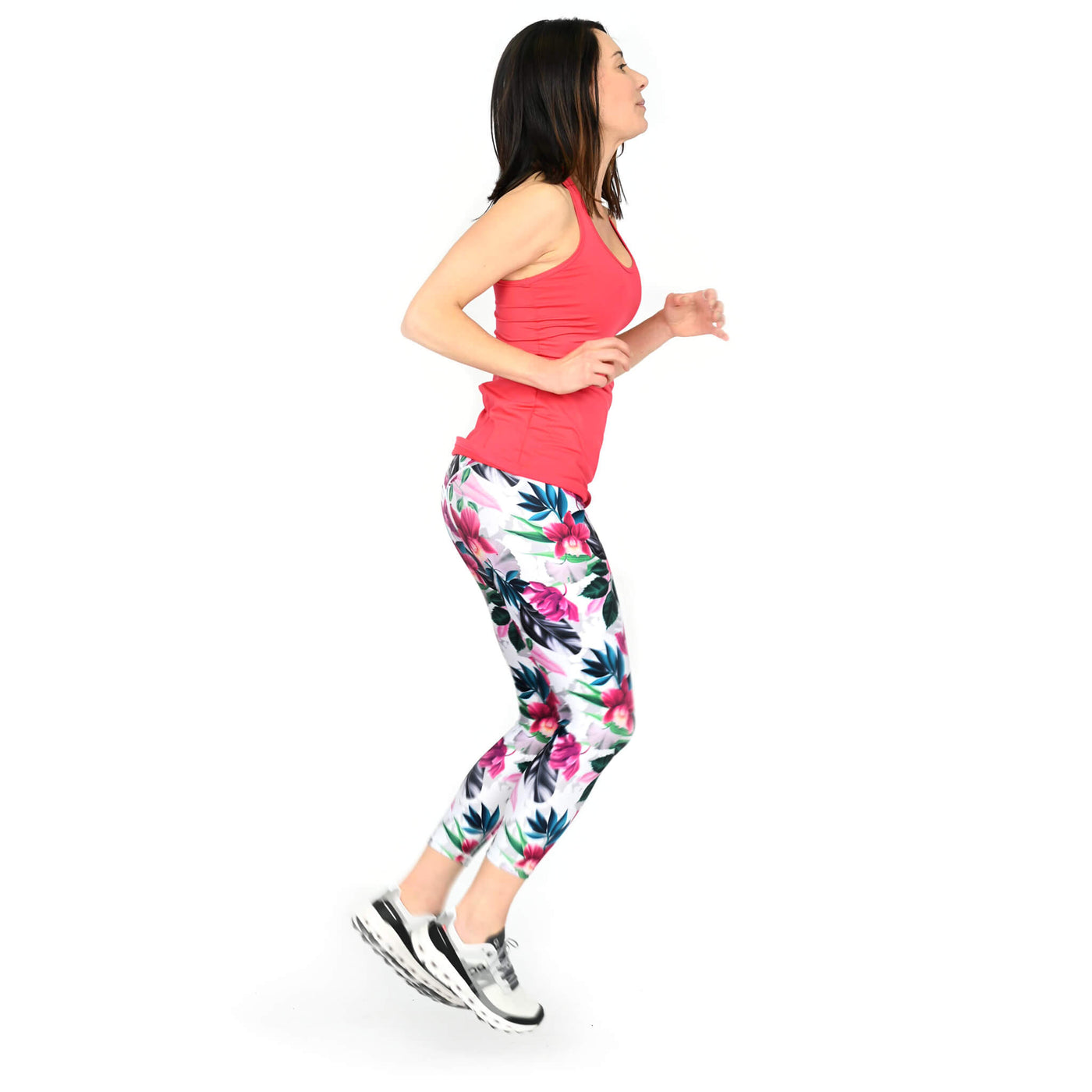 Angelina - Legging Capri Eco Orchidée