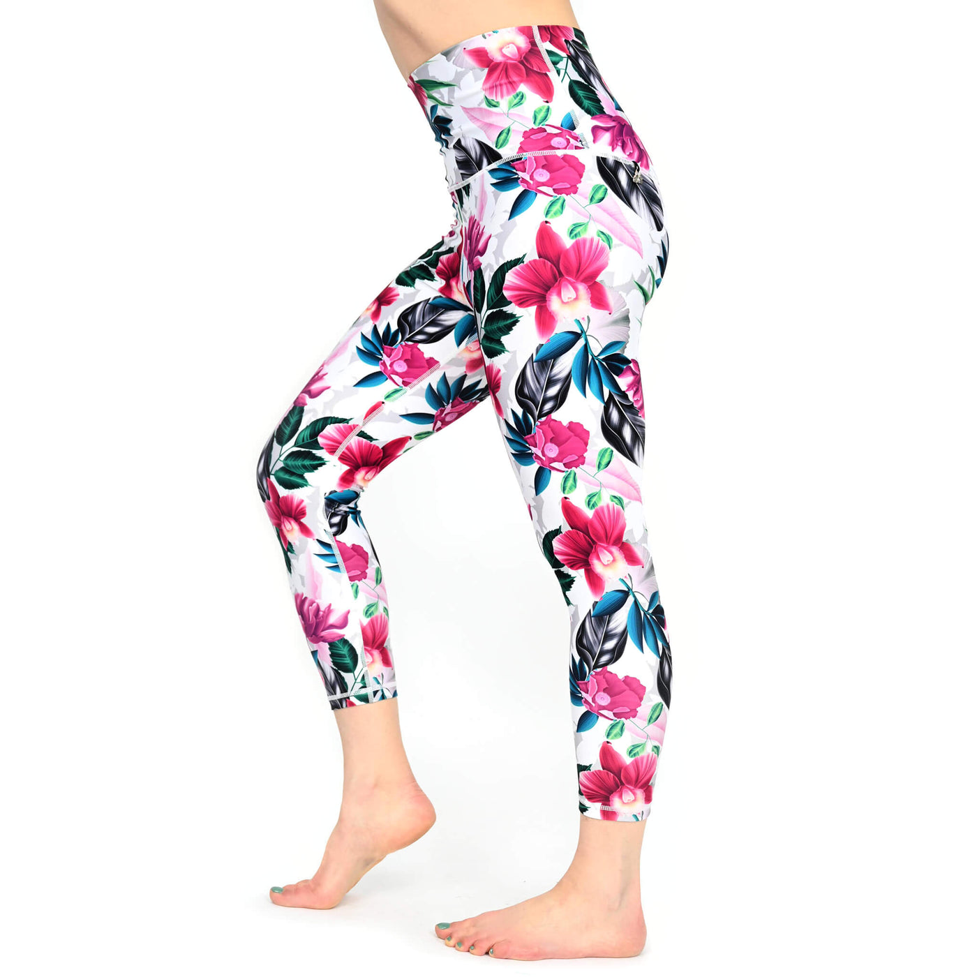 Angelina - Legging Capri Eco Orchidée