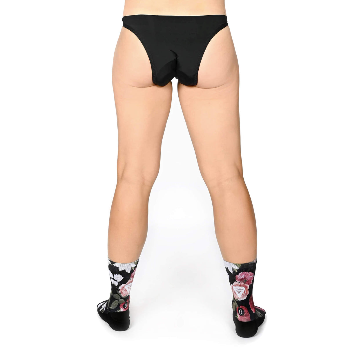Culotte noire à taille régulière - Ève